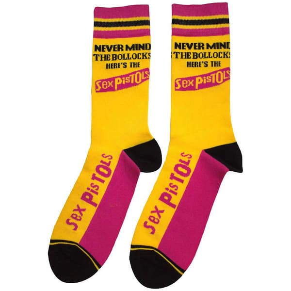 The Sex Pistols NMTB Stripes Ankle Socks One Size