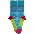 Miniatyrbild 1 av 2: The Beatles Sgt Pepper Text Outlines Ankle Socks One Size