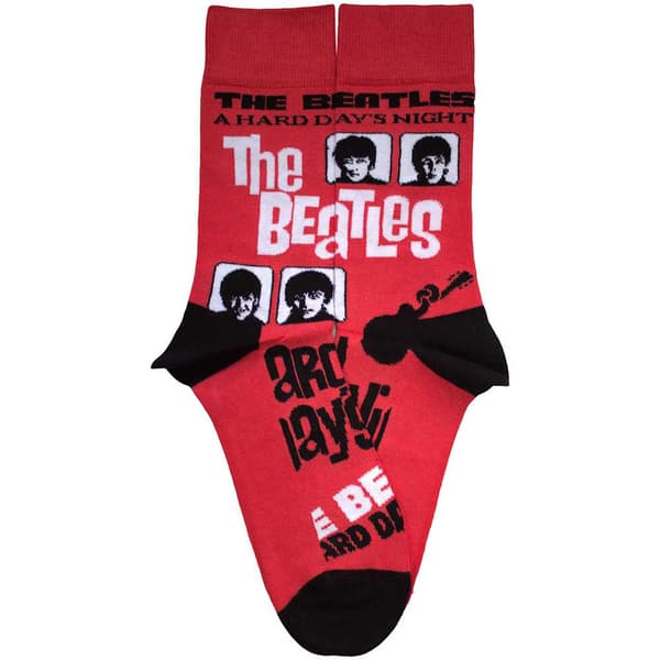 The Beatles A Hard Days Night Ankle Socks One Size