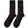 Miniatyrbild 3 av 3: Cypress Hill Leaf Pattern Ankle Socks One Size