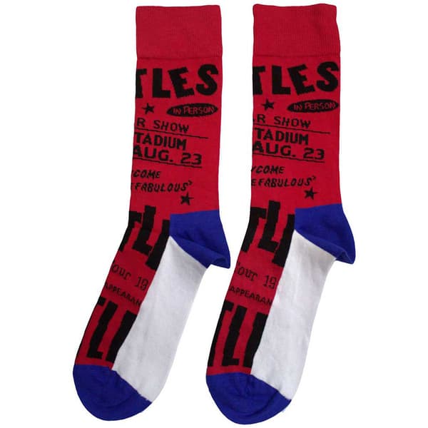 The Beatles Live USA Ankle Socks One Size