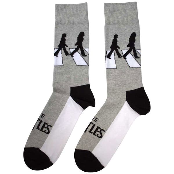 The Beatles Abbey Road Silhouettes Ankle Socks One Size