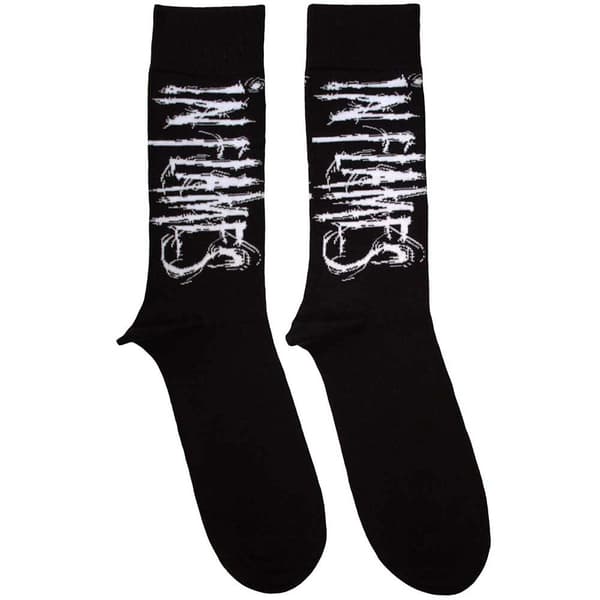 In Flames Band Logo Ankle Socks One Size