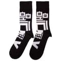 Miniatyrbild 2 av 2: Five Finger Death Punch Pixeled Skull Ankle Socks One Size