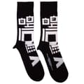 Miniatyrbild 1 av 2: Five Finger Death Punch Pixeled Skull Ankle Socks One Size