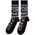 Miniatyrbild 2 av 2: The Beatles With The Beatles Silhouettes Repeat Ankle Socks One Size