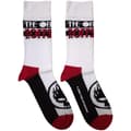 Pikkukuva 1 / 2: The Offspring Unisex Adult Flaming Skull Logo Socks