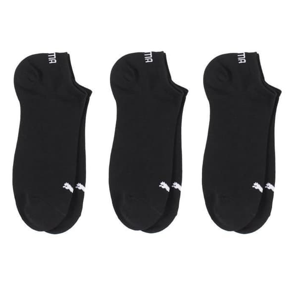 Strumpor - PUMA - Inv x3 - Svart - Bomull - Paket med 3 par