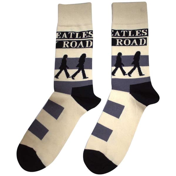 The Beatles Unisex Adult Abbey Road Crossing Socks