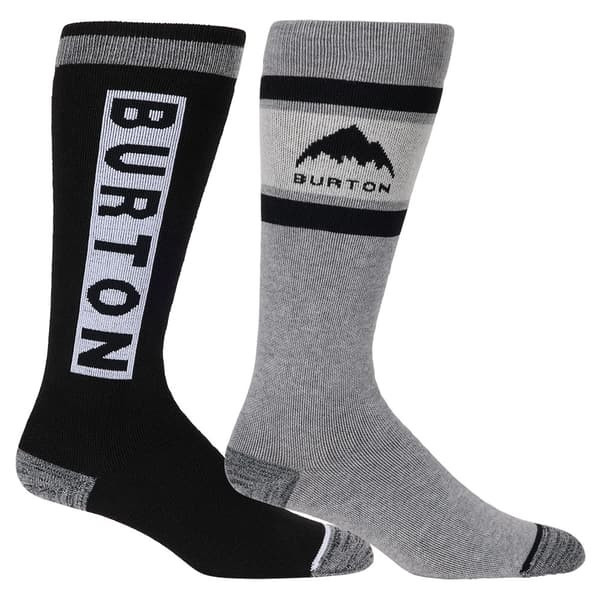 Burton Weekend Midweight Sokker 2 Par Sort,Grå EU 34-38 Kvinde