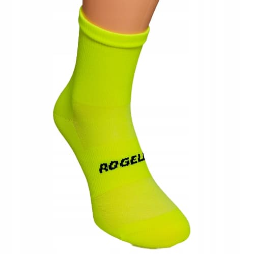 ROGELLI CYKELSTRUMPOR 36-39 FLUO LIGHT 2-PACK