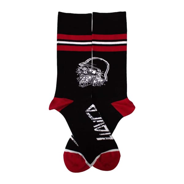 Slayer Unisex Adult Skull Helmet Socks
