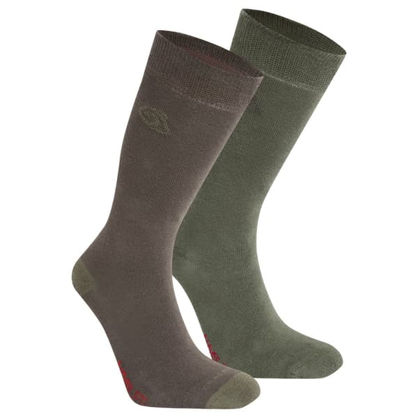 Craghoppers Unisex Adult Insect Repellent Socks (Pack of 2)