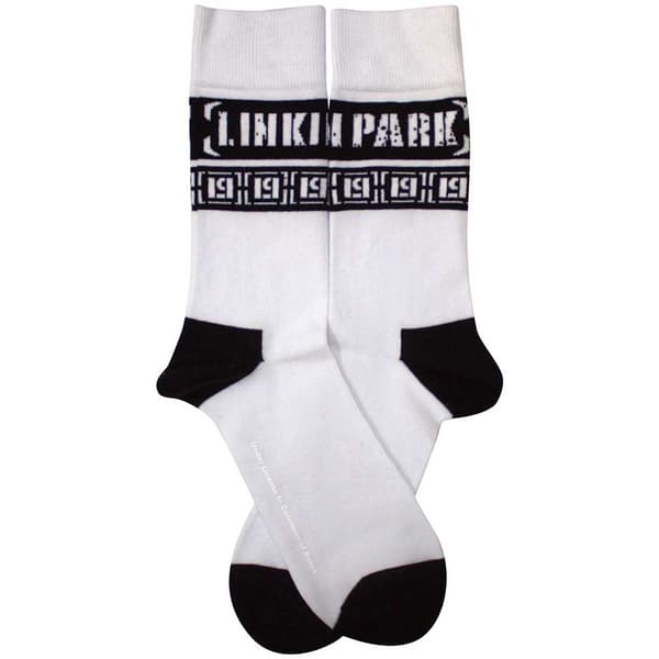 Linkin Park Unisex Adult LP Repeat Print Socks
