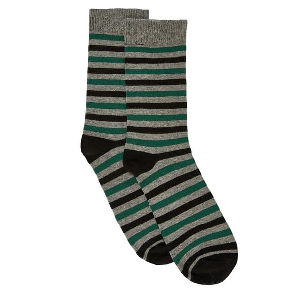 Maine Mens Stripe Socks (Pack of 3)