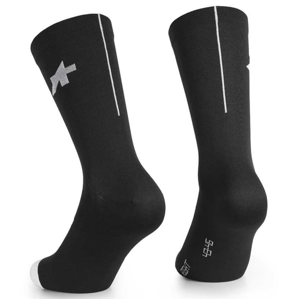 Assos R S9 Twin Pack Strumpor Svart EU 43-46 Man