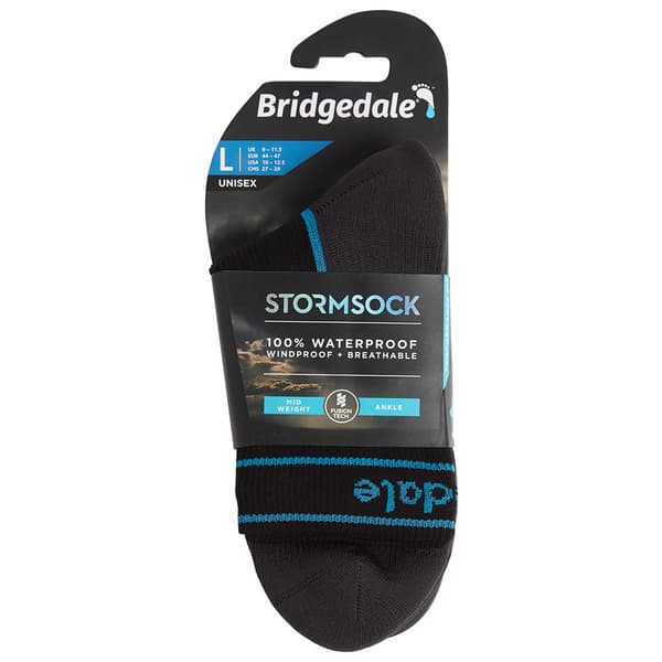 Bridgedale Midweight Ankle Pitkät Sukat Musta EU 36-39 Mies