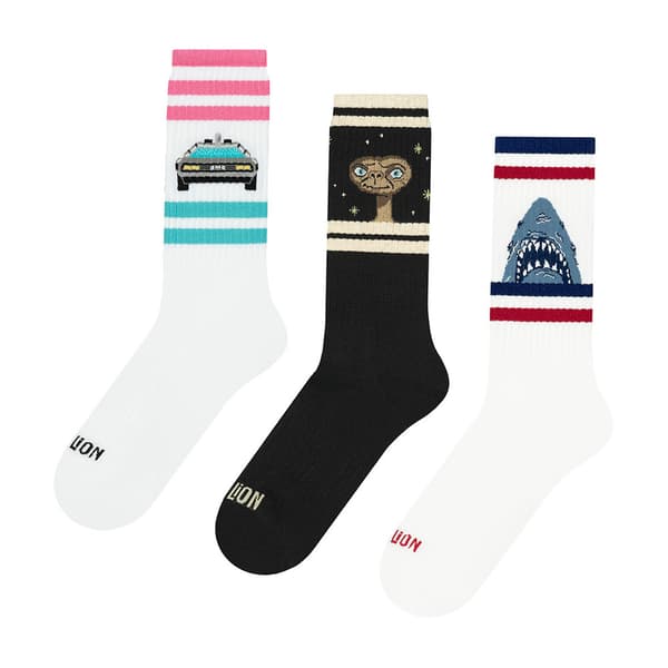 Jimmy Lion Extraordinary Sukat 3 Parit Valkoinen,Musta EU 36-40 Mies
