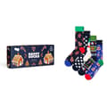 Miniatyrbild 1 av 2: Happy Socks Gingerbreads Gift Set Half Långa Strumpor 4 Par Flerfärgad EU 36-40 Man
