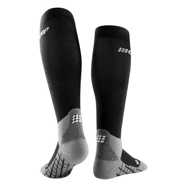 Cep Light Merino Lange Sokker Sort EU 32-38 Mand