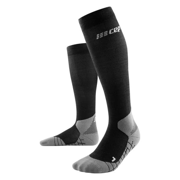 Cep Light Merino Lange Sokker Sort EU 32-38 Mand