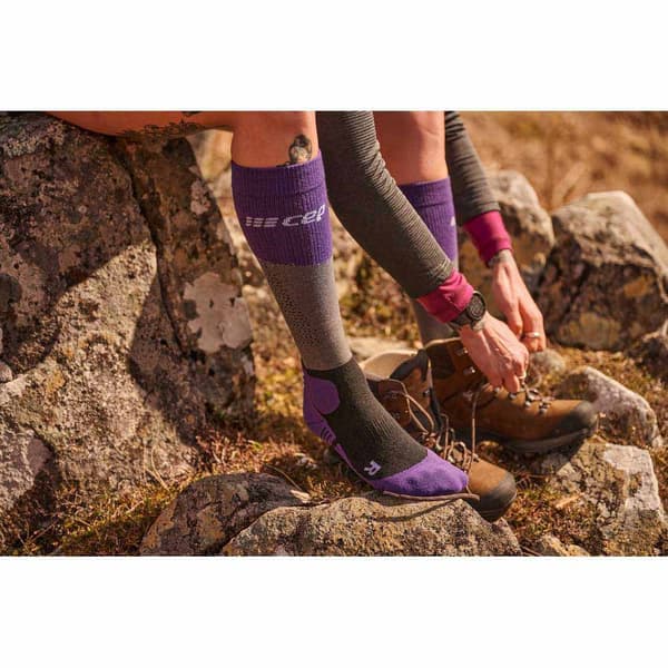 Cep Max Cushion Långa Strumpor Lila EU 39-44 Man