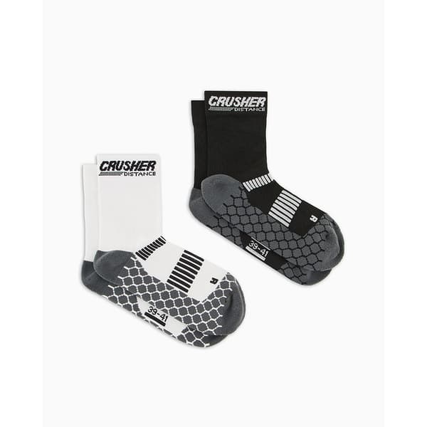 Ea7 Emporio Armani Crusher Distance Sokker 2 Par Hvid,Sort EU 44-45 Mand