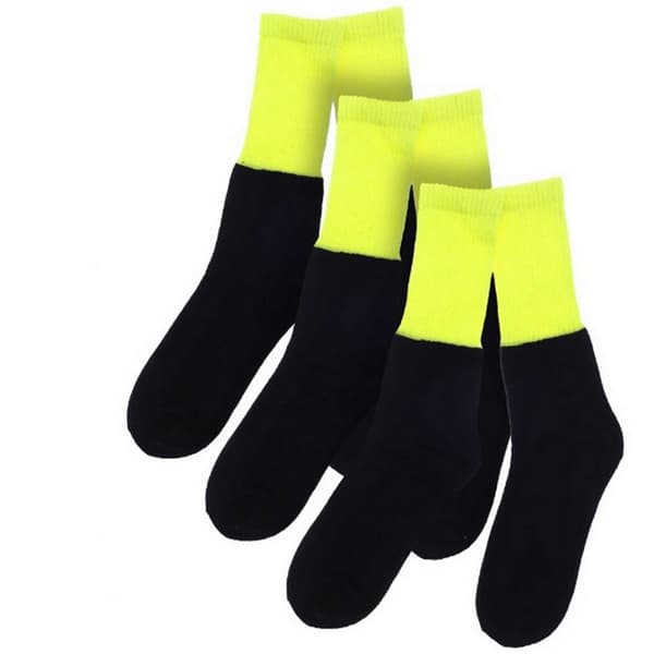 Ribbon Mens Recycled Cotton Work Socks (Pack of 3)