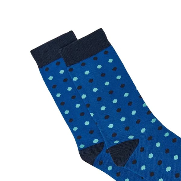 Maine Mens Spot Plain Socks (Pack of 3)