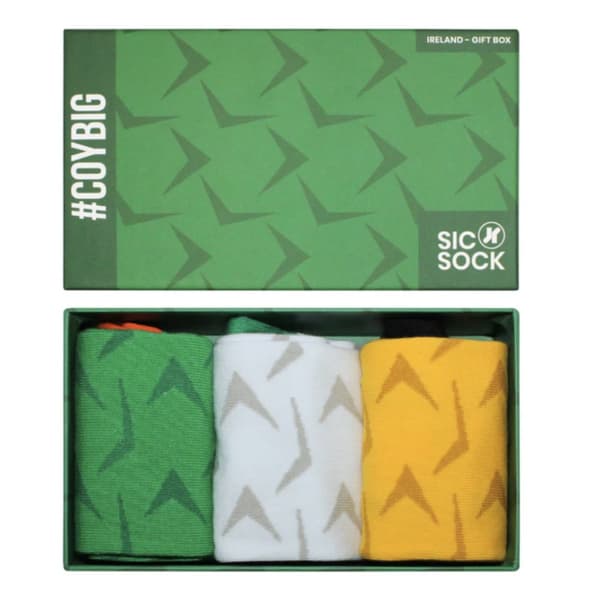 Ireland Mens Retro Socks (Pack of 3)