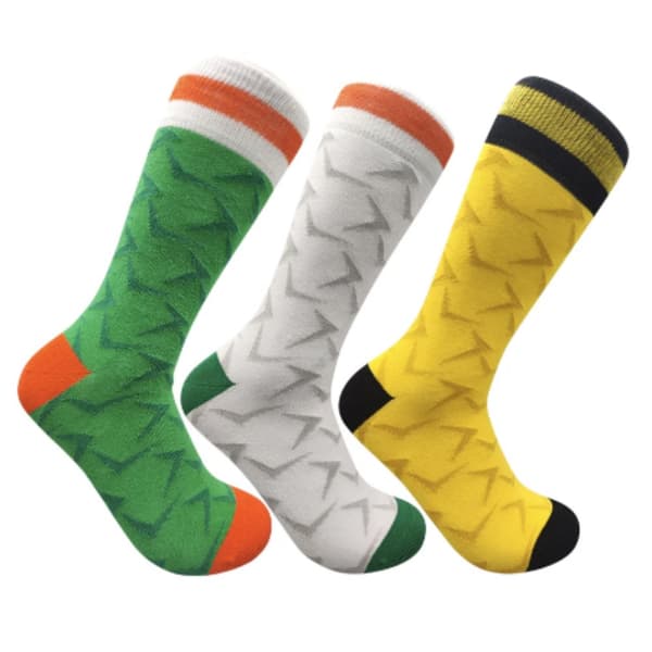 Ireland Mens Retro Socks (Pack of 3)