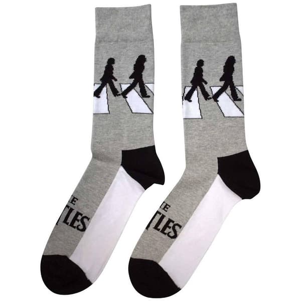 The Beatles Unisex Adult Abbey Road Silhouette Socks