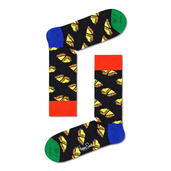 Happy Socks Pk6746 Sokker 5 Par Blå,Sort EU 36-40 Mand