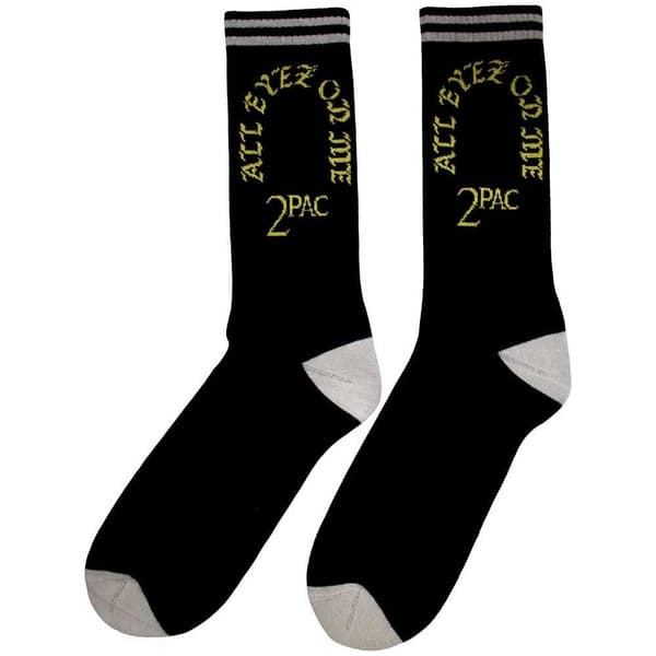 Tupac Shakur Unisex Adult All Eyez On Me Socks