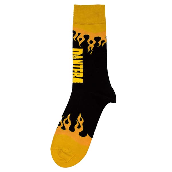 Pantera Unisex Adult Flames Socks