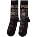Miniatyrbillede 2 af 2: The Beatles Unisex Adult For Sale Text Outlines Repeat Socks