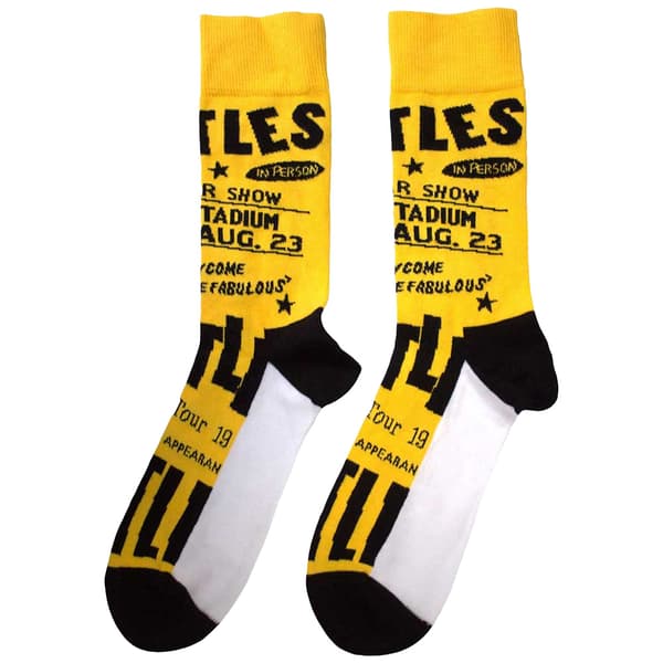 The Beatles Unisex Adult USA Socks