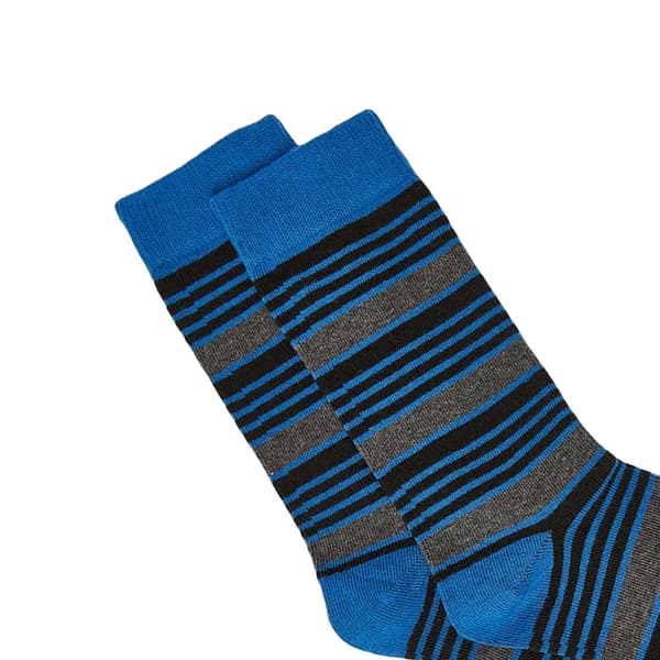 Maine Mens Fine Stripe Socks (Pack of 3)