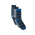 Miniatyrbilde 1 av 3: Maine Mens Fine Stripe Socks (Pack of 3)