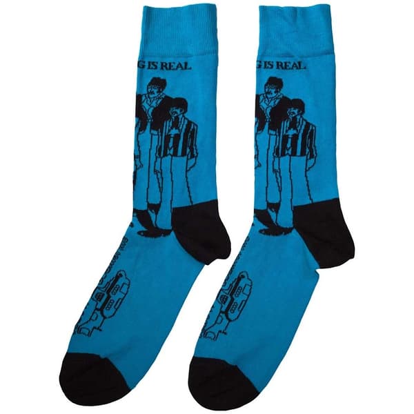 The Beatles Unisex Adult Sub & Band Outlines Socks