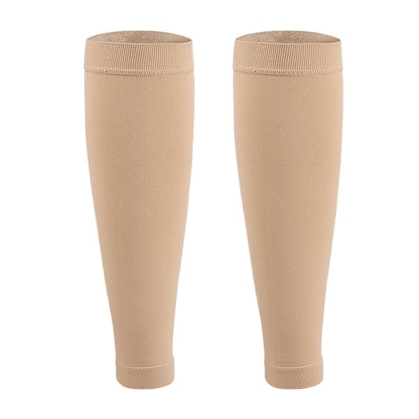 INF Kompressionsstrumpor för män och kvinnor Beige XXL