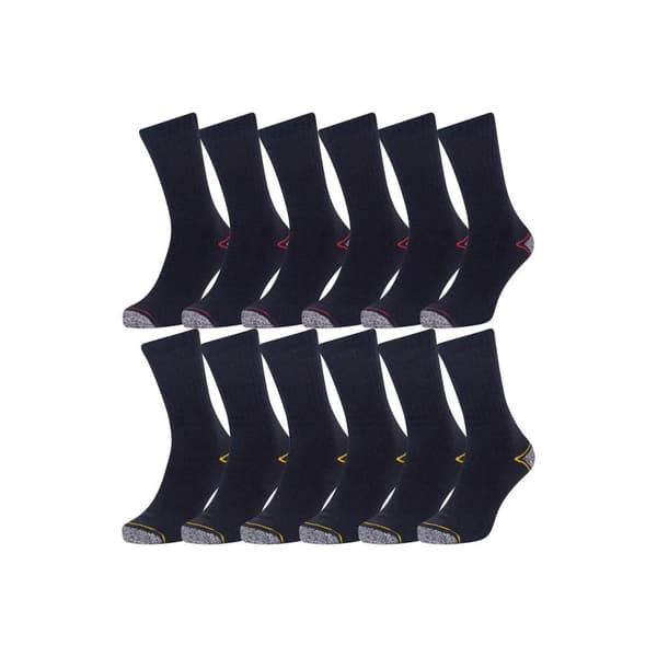 Iron Mountain Mens Heavy Duty Work Socks (Pack of 12)