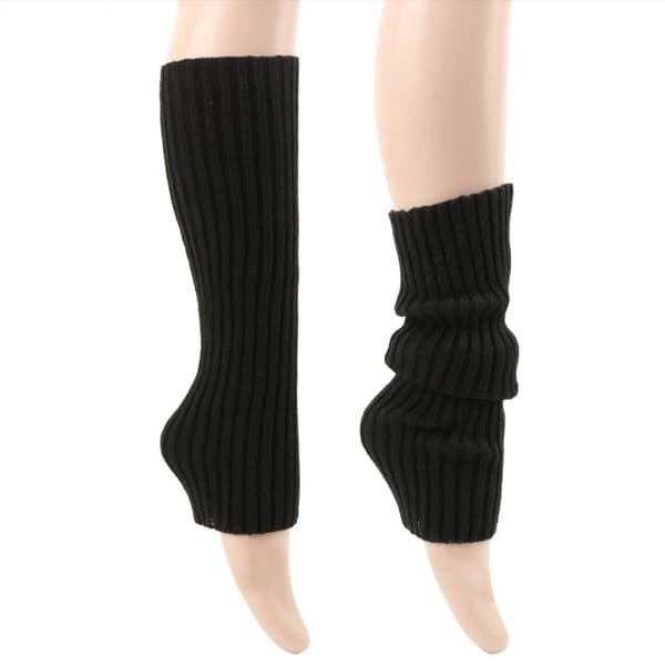INF Moderigtige Mid-Calf Strikkede Benvarmere