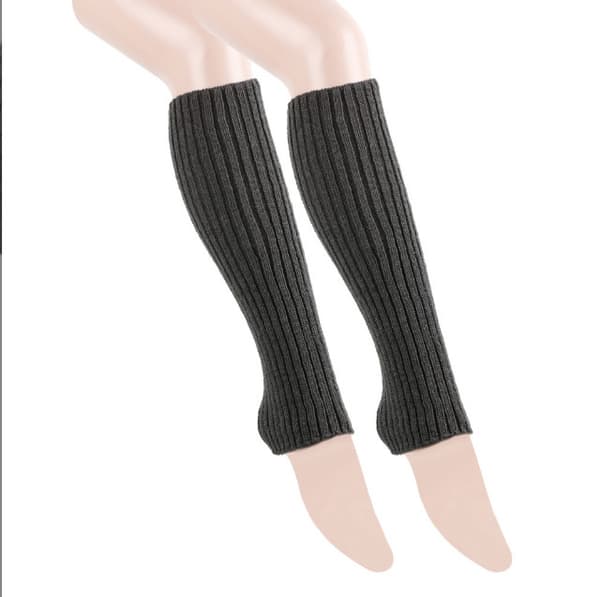 INF Moderigtige Mid-Calf Strikkede Benvarmere