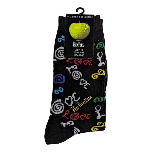 The Beatles Unisex Adult Love Socks