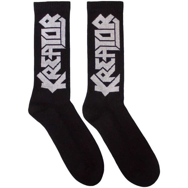 Kreator Unisex Terry Socks: Logo