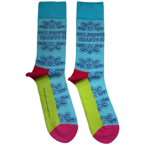 The Beatles  Ankle Socks: Sgt Pepper Text Outlines
