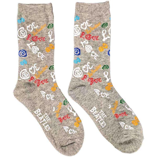 The Beatles Womens/Ladies Love Socks