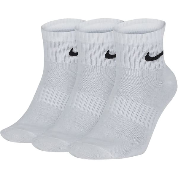 Kort strumpor - NIKE - Nk Everyday Ltwt Ankle - Vit - Bekväm - Bomull
