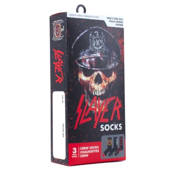 Slayer Socks 3 Pack In Gift Box One Size